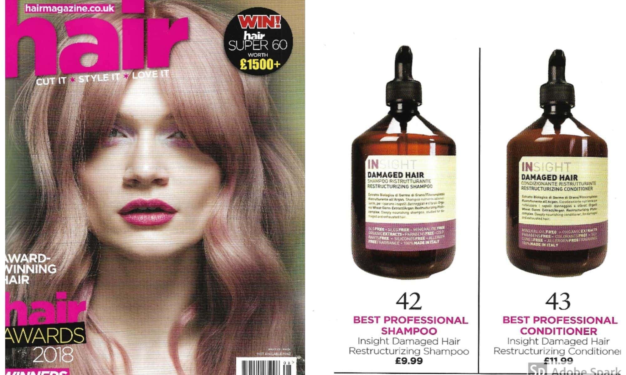 best professional shampoo hair magazine